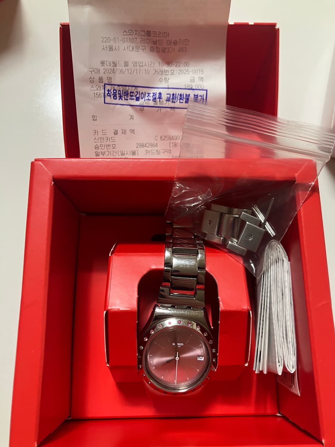 스와치 시계  상품이미지3