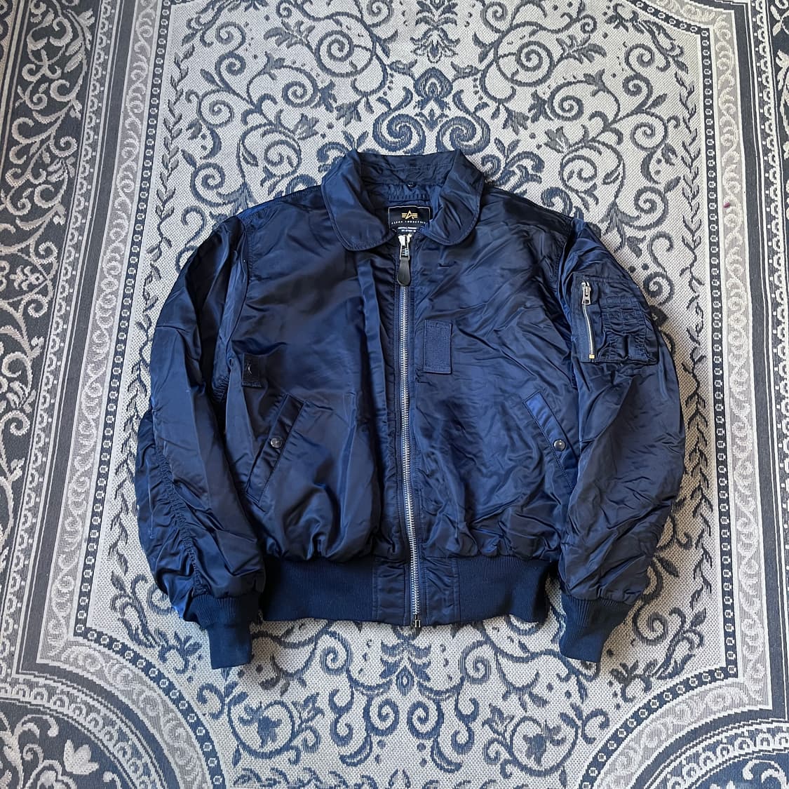 L 알파인더스트리 B-15 플라이트 자켓/W2557 상품이미지1