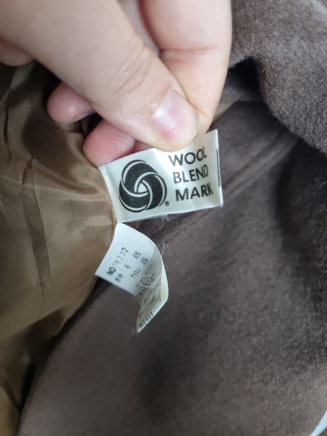 PLATA 빈티지 브라운 울 블렌드 코트  상품이미지9