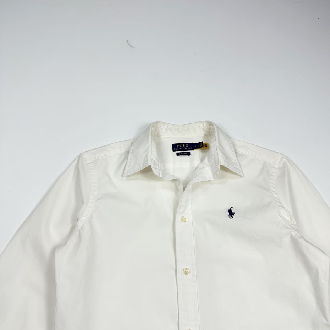 폴로 랄프로렌 포니 클래식 화이트 셔츠 (M 여성추천) 상품이미지1