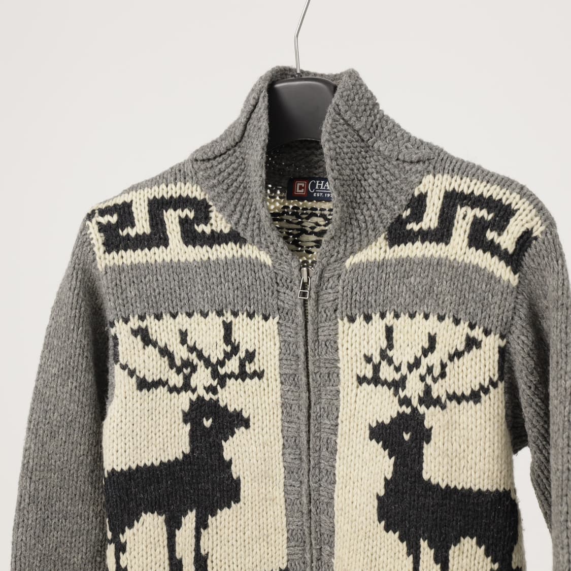 CHAPS 챕스 랄프로렌 코위찬 니트 집업 가디건 상품이미지3