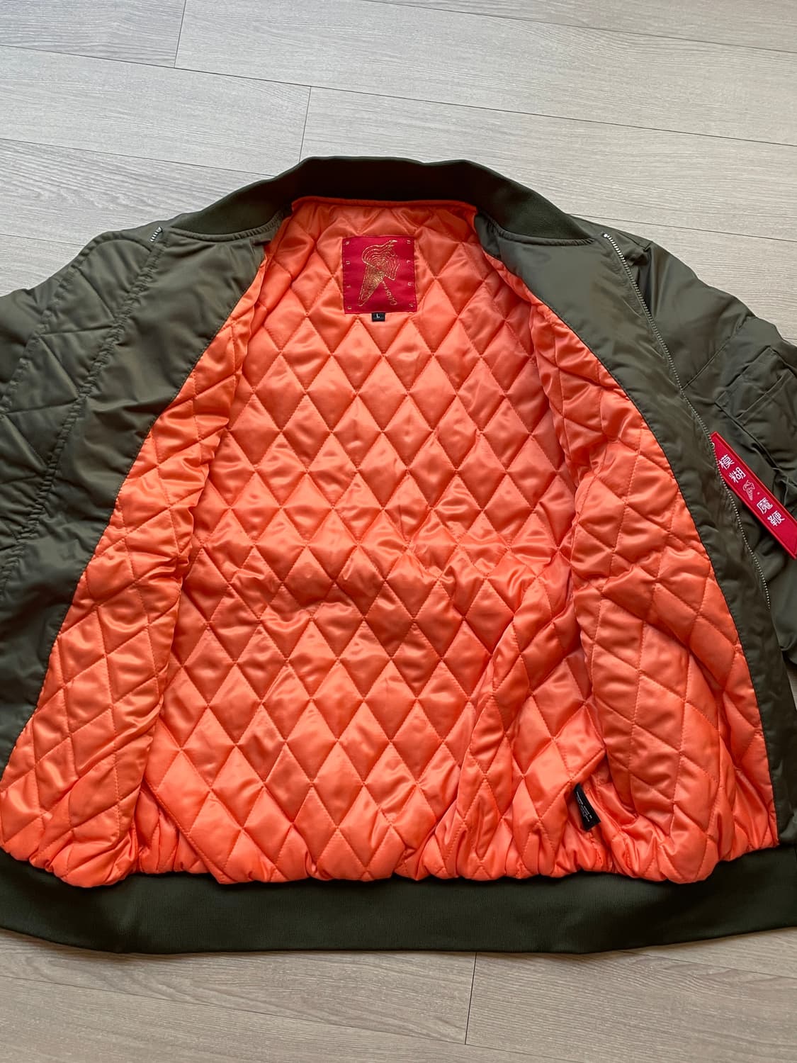 Blur the magic whip 10주년 봄버 자켓 ma-1 블러 상품이미지7