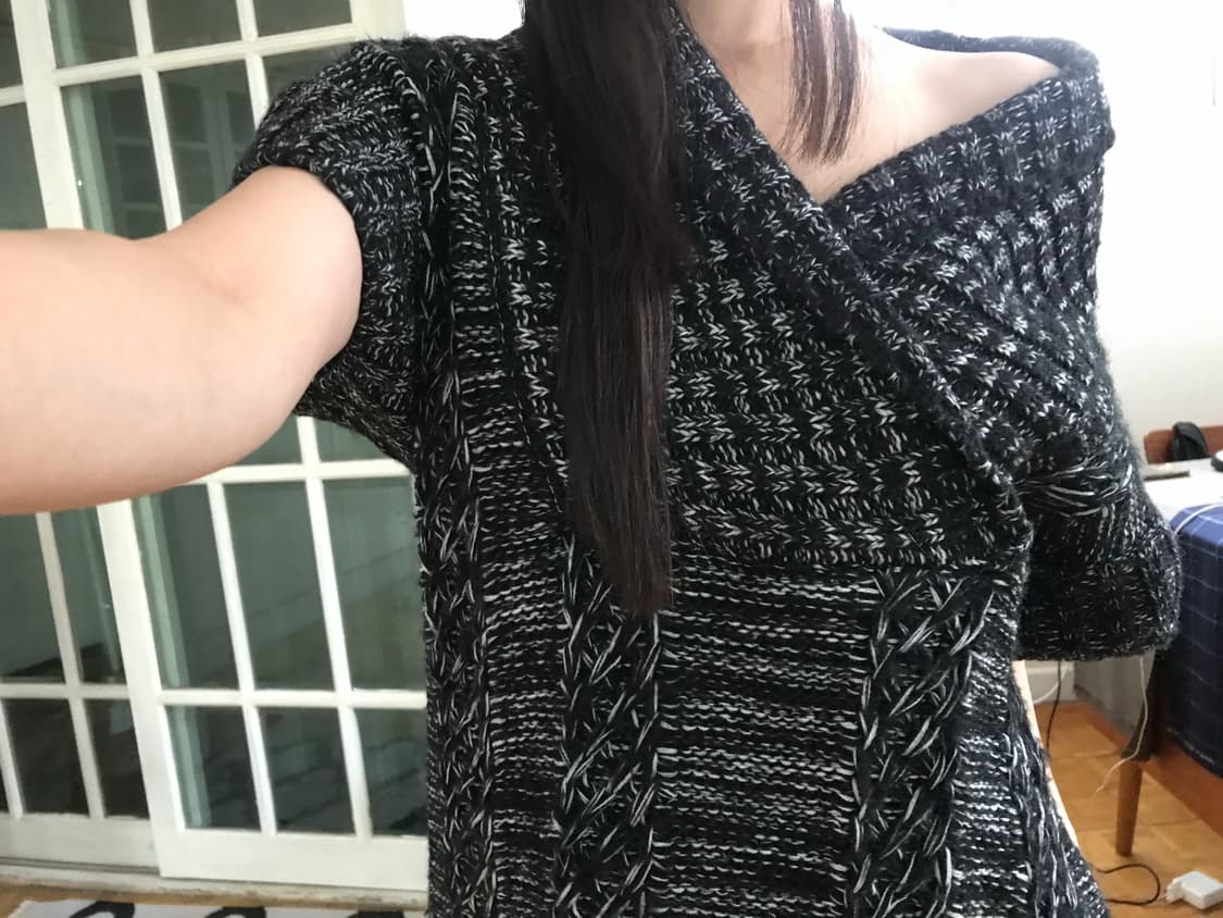 vintage knit one-piece 상품이미지1