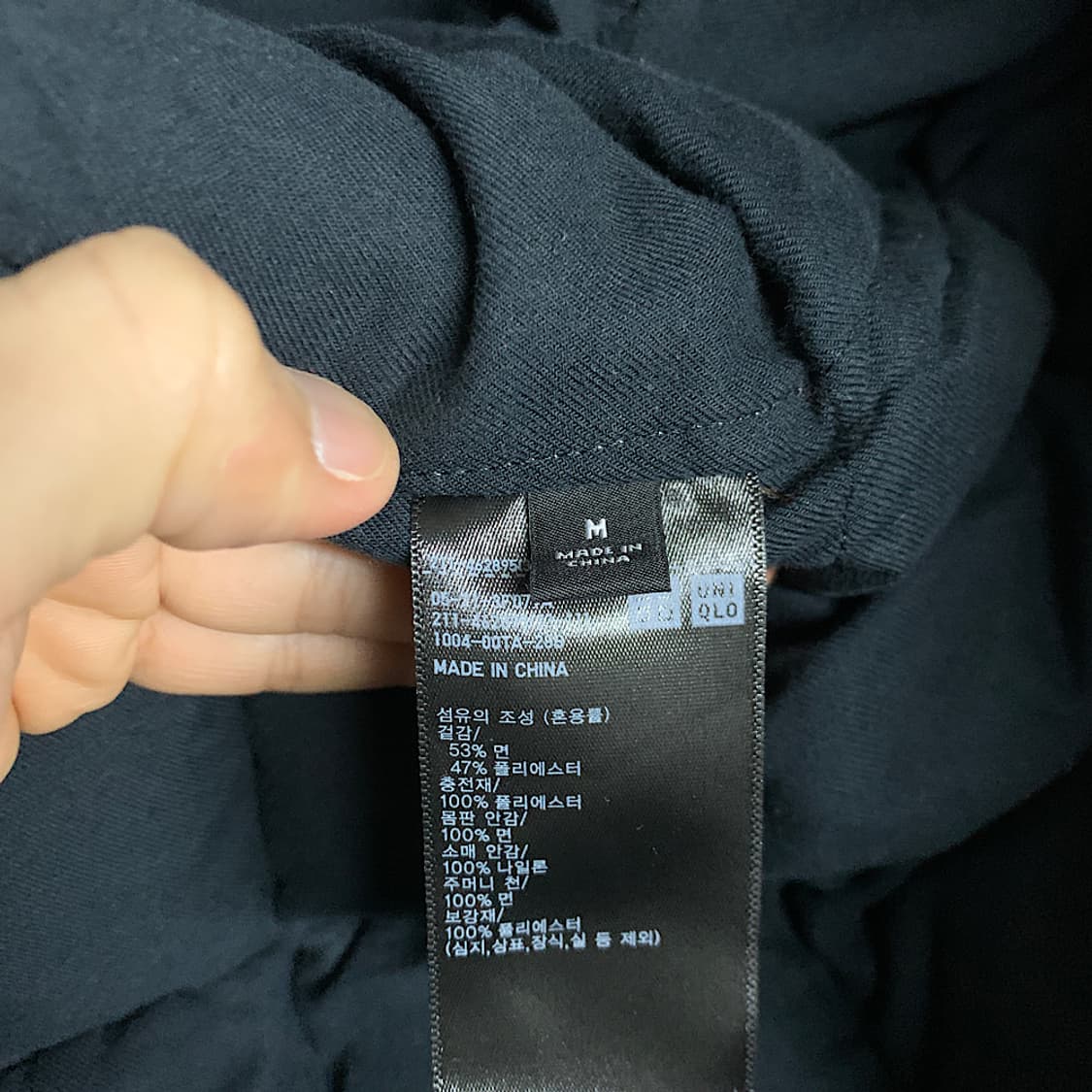 유니클로 U 여성 패디드 피코트 M 상품이미지4