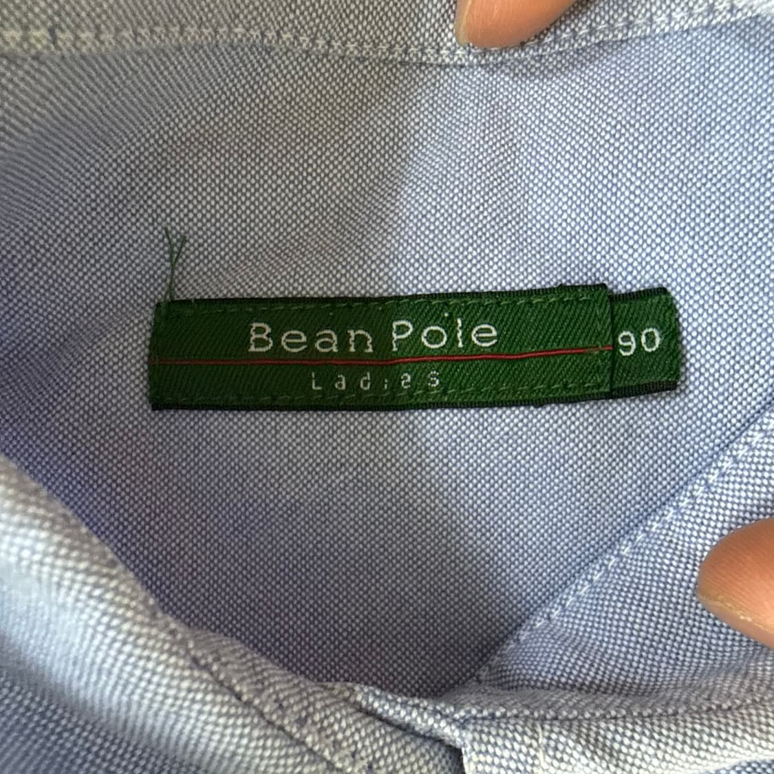 90 빈폴 레이디스 솔리드 긴팔 셔츠 0327T 상품이미지3