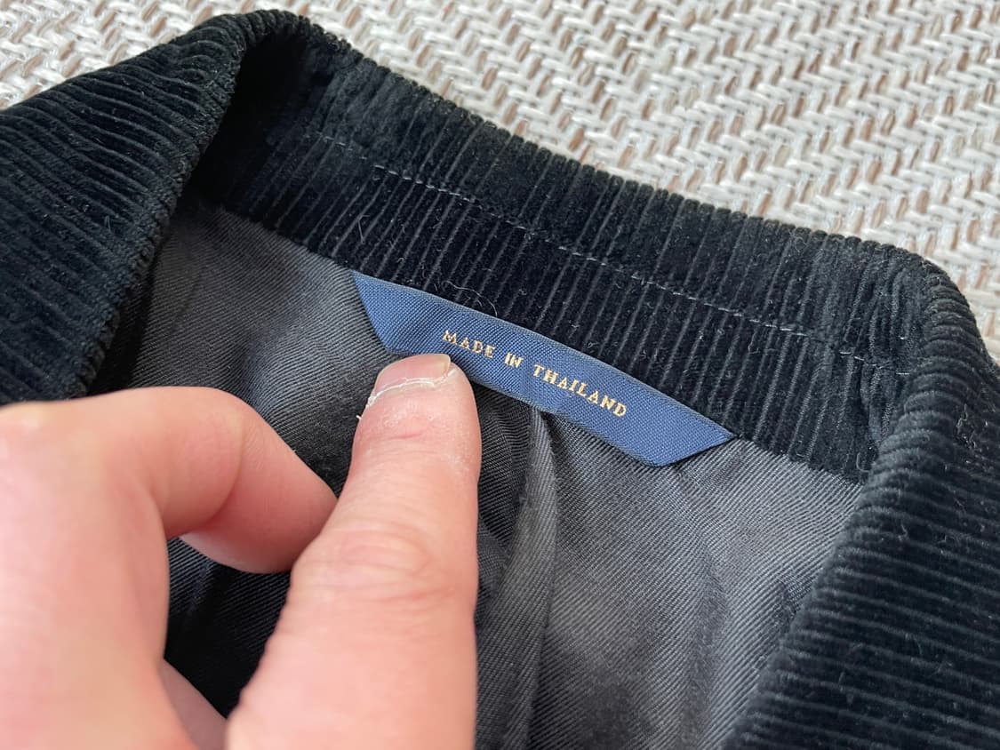 브룩스브라더스 블랙 코듀로이 블레이저 J03868 상품이미지4