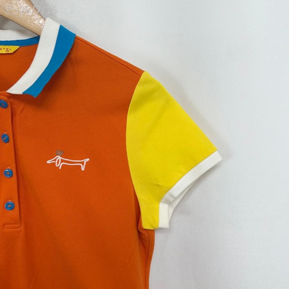 루이까스텔 여자 골프 카라 반팔티 100 상품이미지3