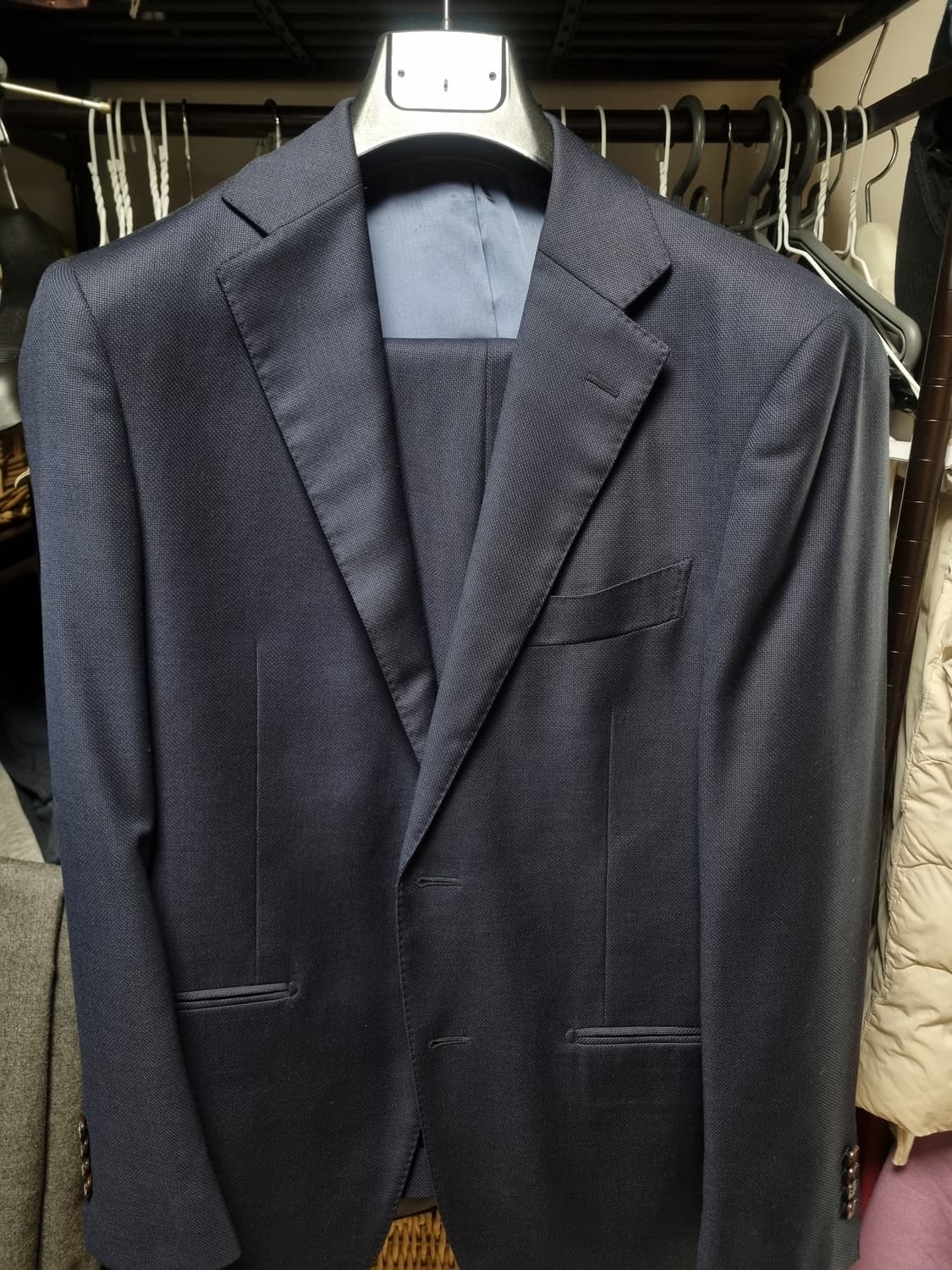 수트서플라이 네이비 수트 48 상품이미지1