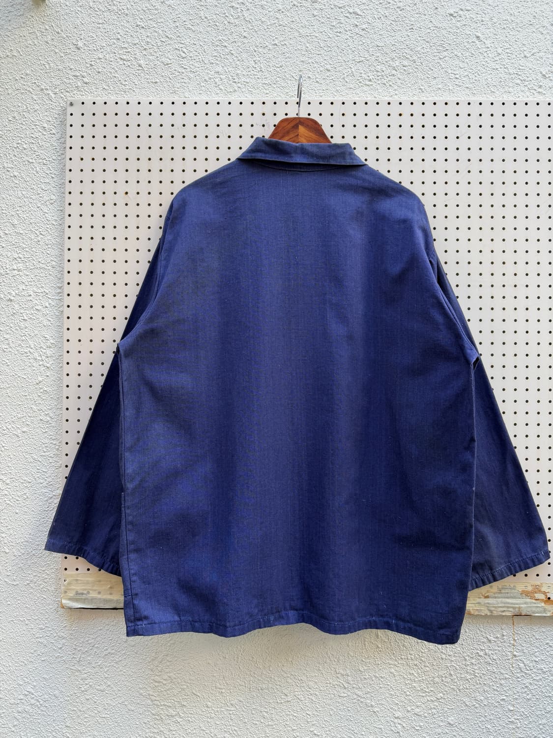 OLD EURO WASHED NAVY BLUE 빈티지 프렌치워크자켓 상품이미지2