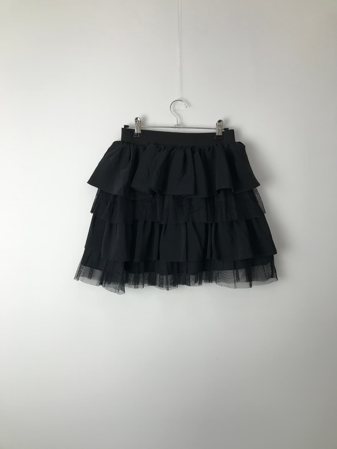 Creedence Gothic Punk Tiered Mini Skirt 상품이미지6