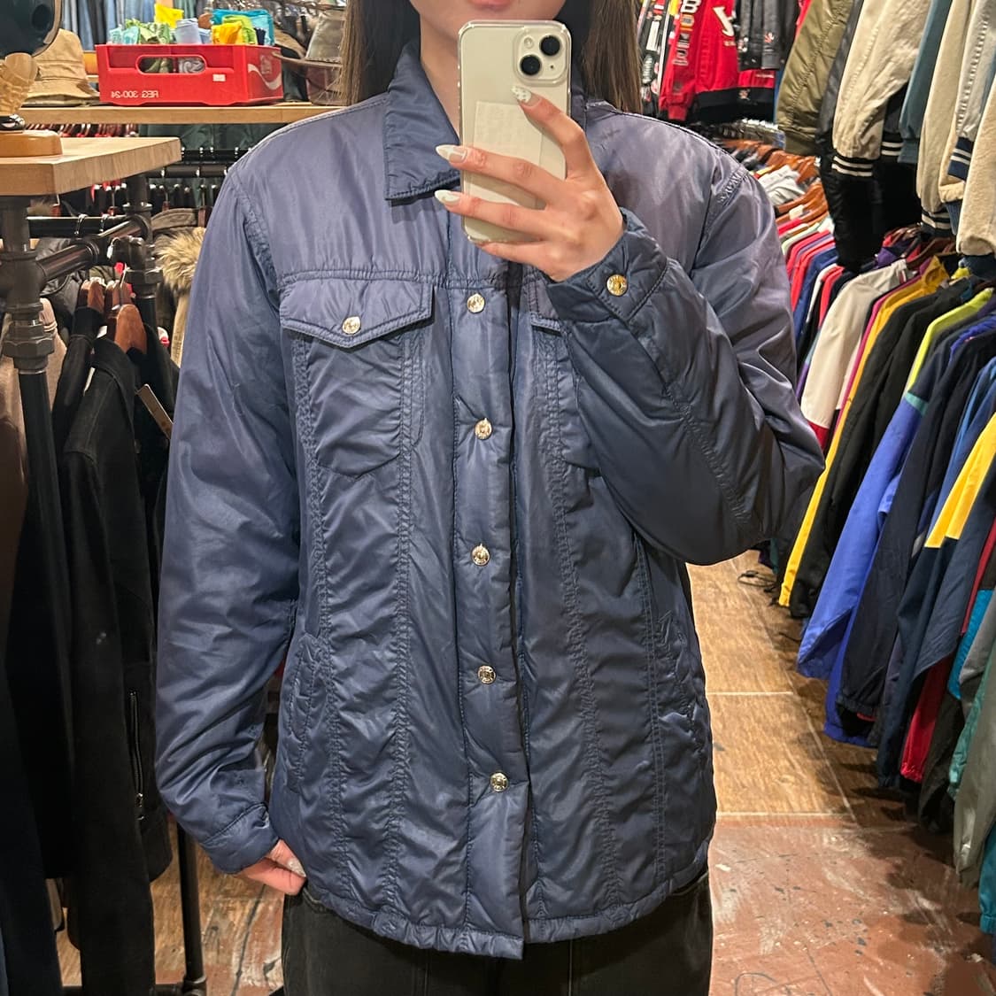 [HI] 리바이스 숏패딩 네이비 상품이미지1