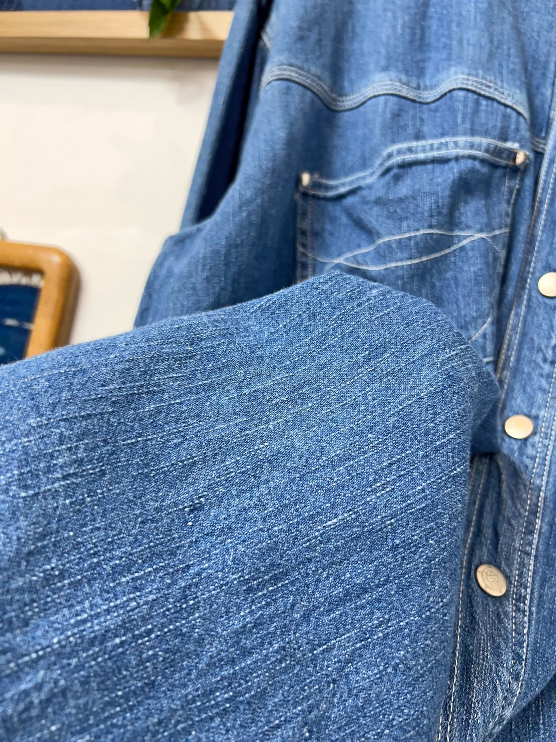 2BU WEAR USA  Denim Work Shirt  상품이미지8