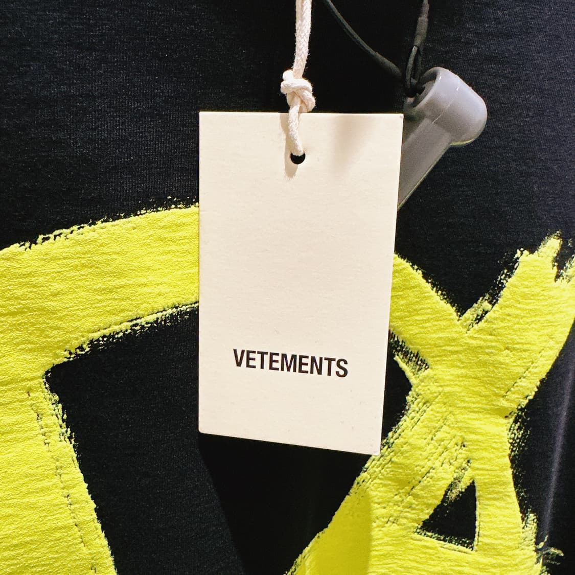 베트멍 유니섹스 더블 아나키 로고 오버사이즈 티 70% 상품이미지5