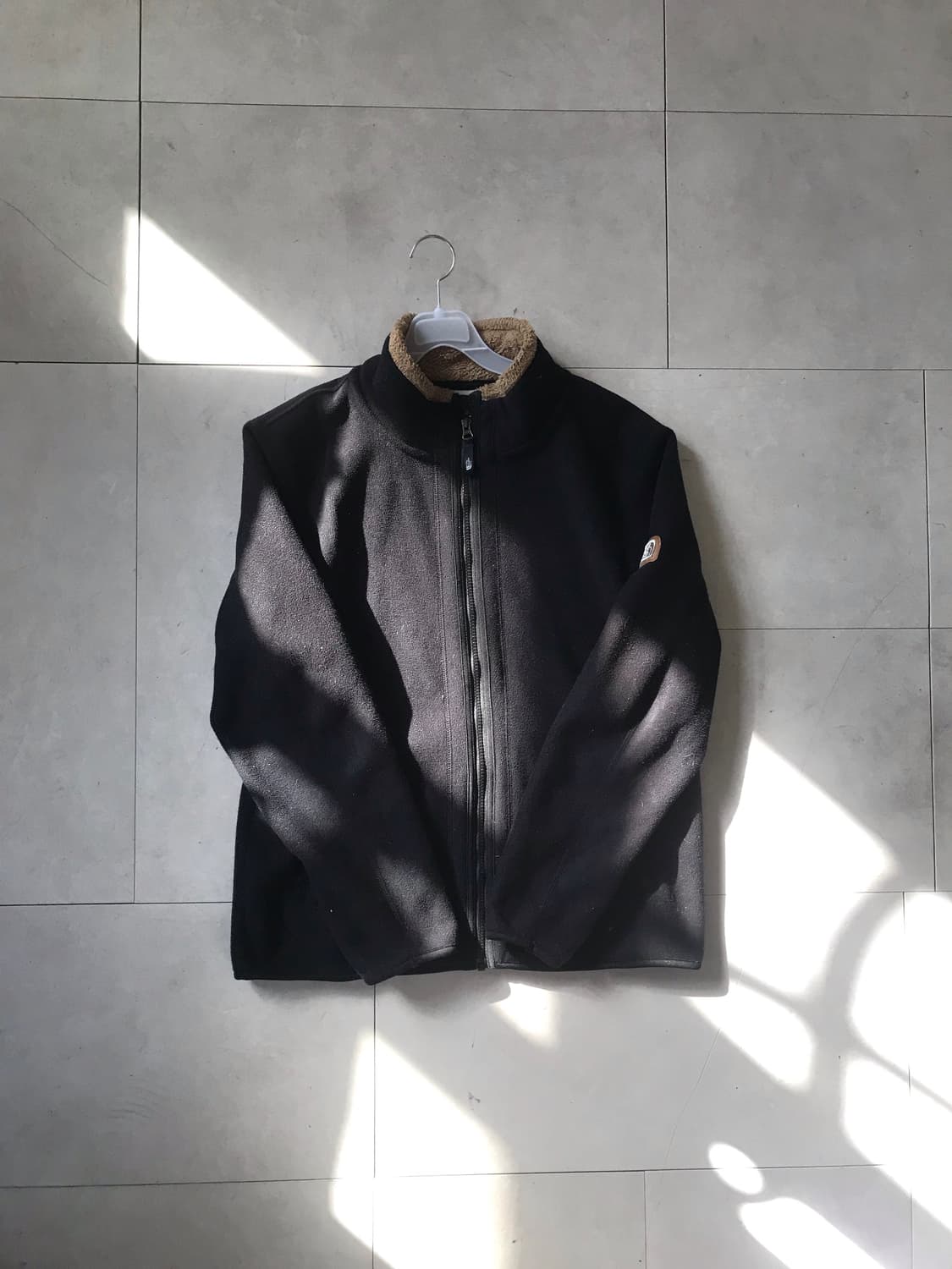 노페 블랙 후리스 상품이미지6