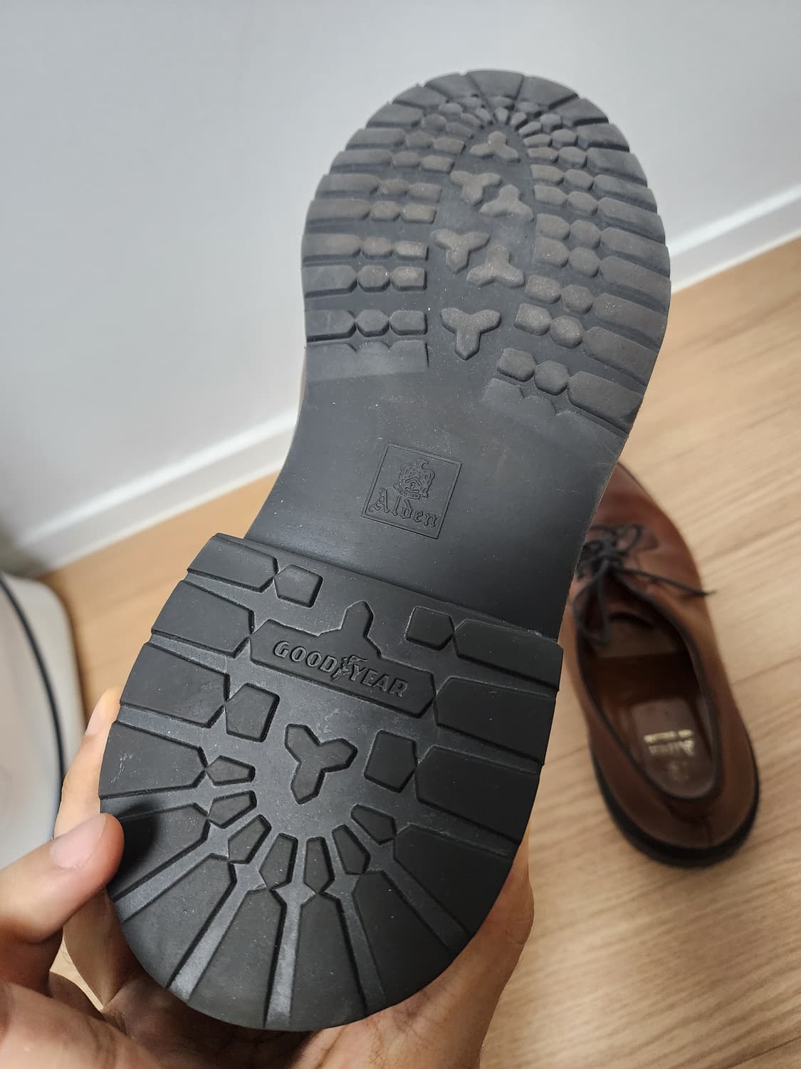 Alden 9432S 11 e/eee 플레인토 크롬악셀  상품이미지8