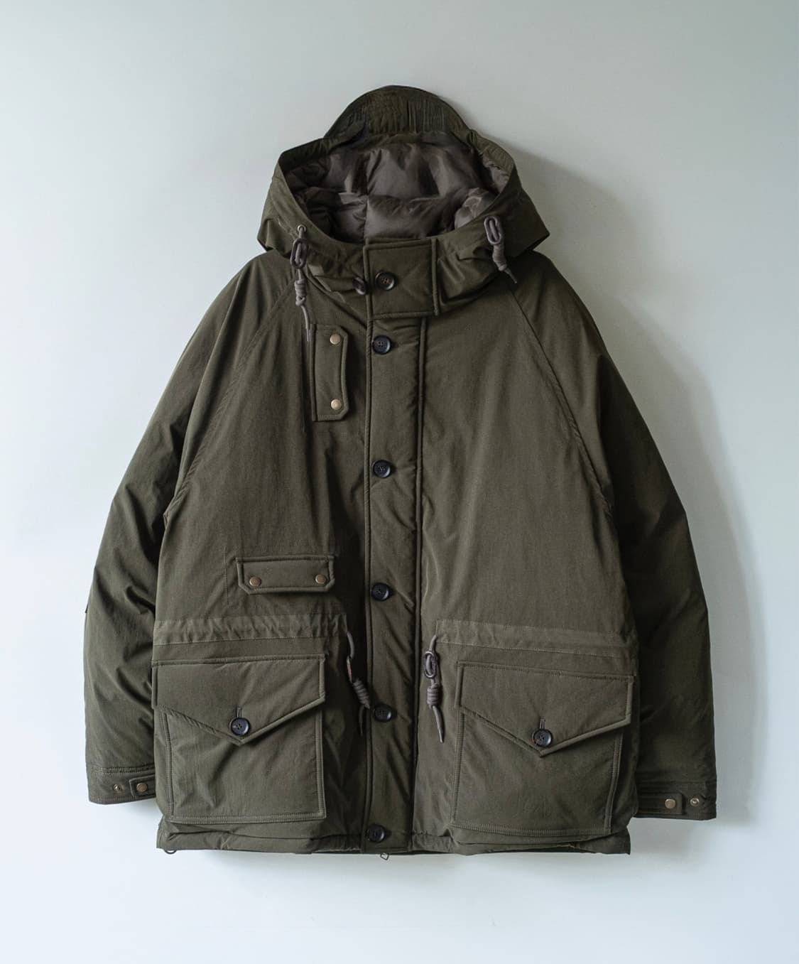 아워셀브스 구스다운 스모크파카 카키 3 상품이미지1