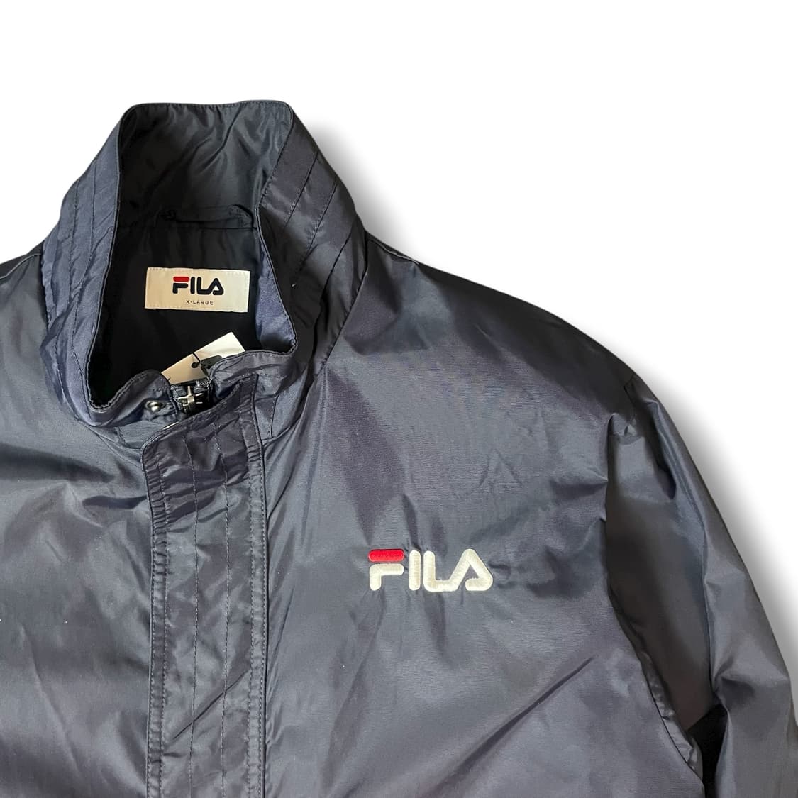 휠라 빈티지 빅로고 나일론 바람막이 XL 상품이미지3