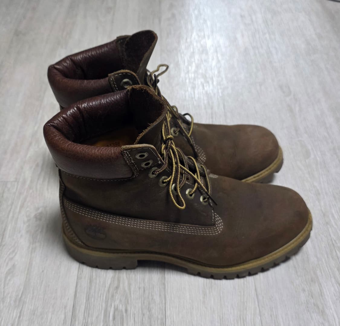 팀버랜드 6인치 프리미엄 브라운 부츠 8W 상품이미지1