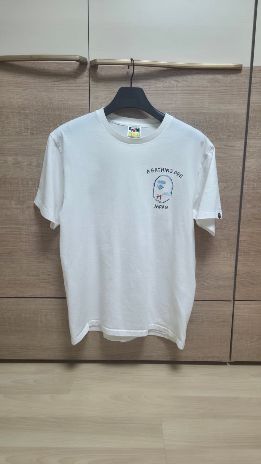 베이프 재팬 수베니어 티셔츠 #2 화이트 상품이미지2