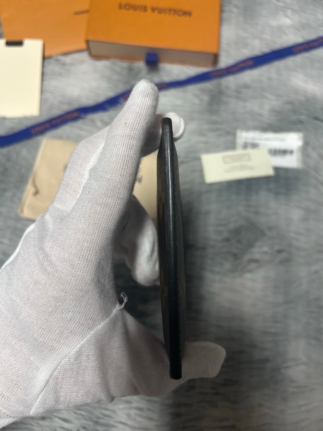 루이비통 모노그램 카드지갑 푸시아 상품이미지6