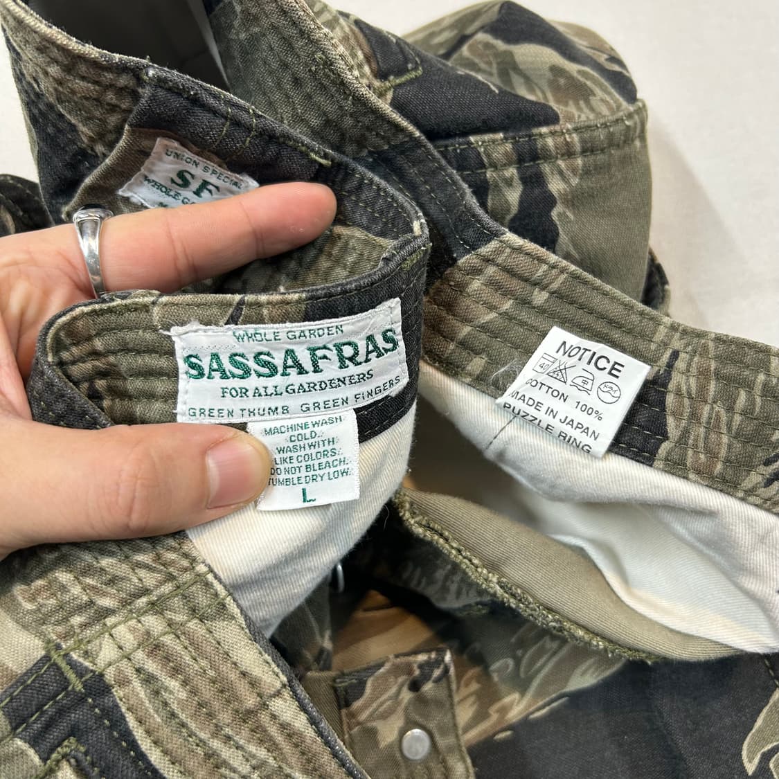 32inch) SASSAFRAS 사사프라스 가드너 트윌 코튼 팬츠 상품이미지9