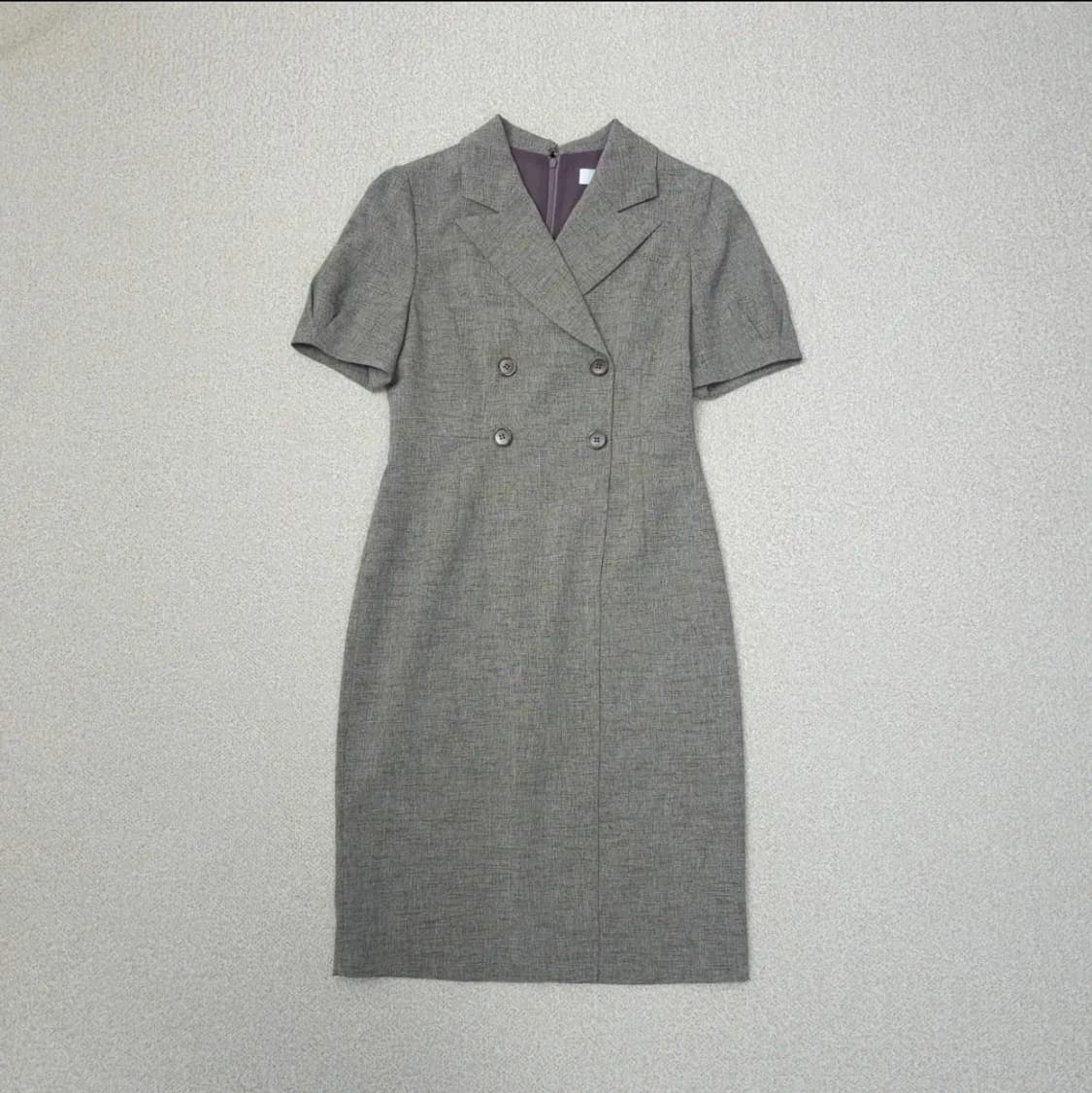 (55/새상품)LINE 여성 반팔 원피스 정장 하객룩 상품이미지3