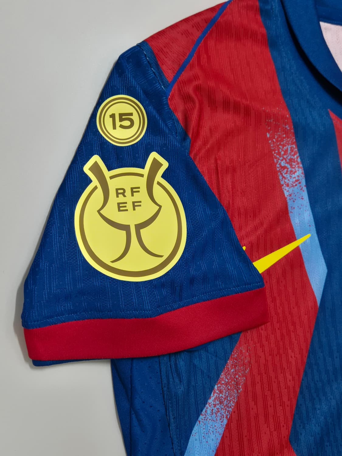 25-26 바르셀로나 포스 페드리 유니폼 M 슈퍼컵 패치 상품이미지4