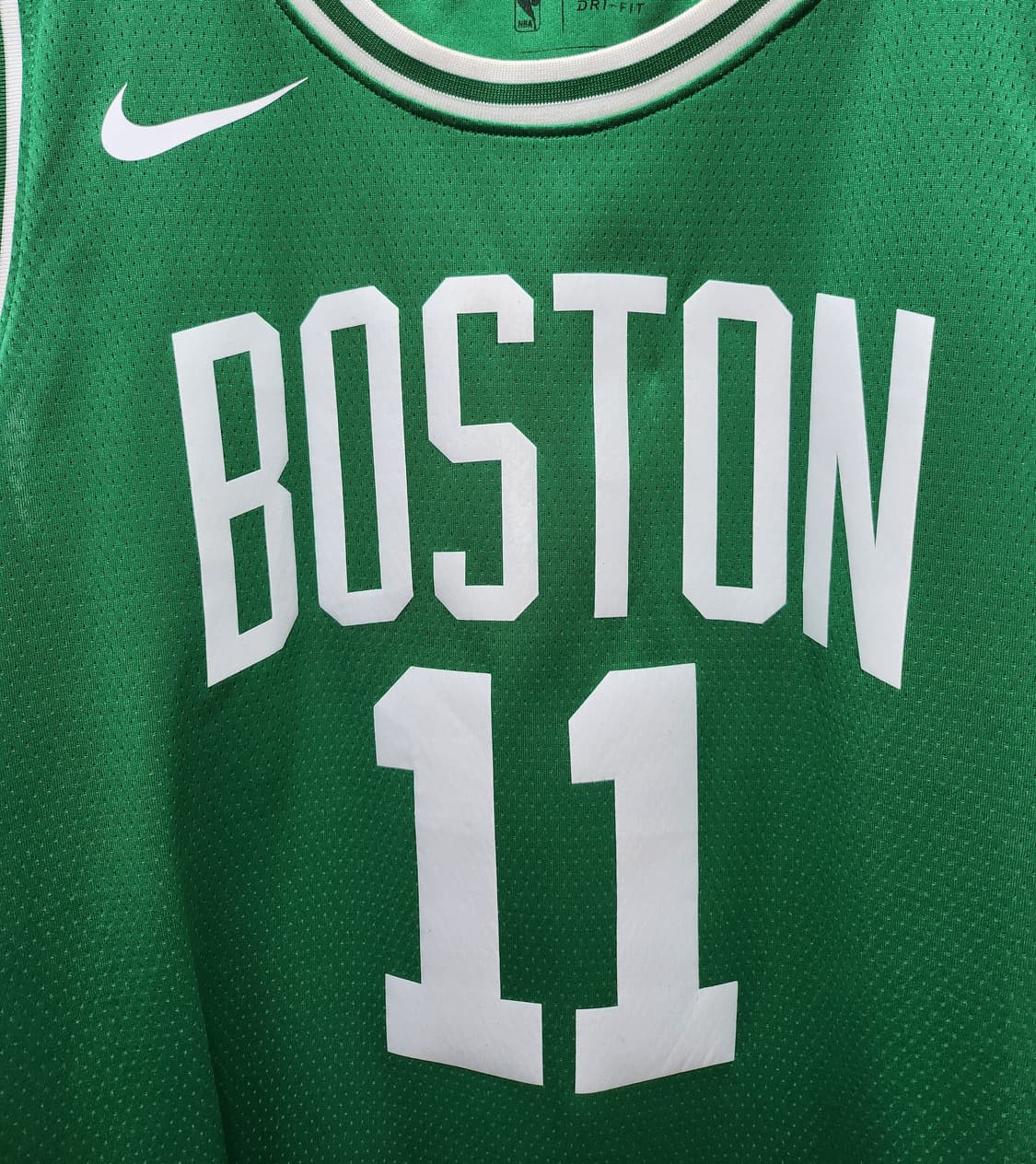 나이키 NBA 드라이핏 보스턴셀틱스 카이리어빙 농구져지 상품이미지2