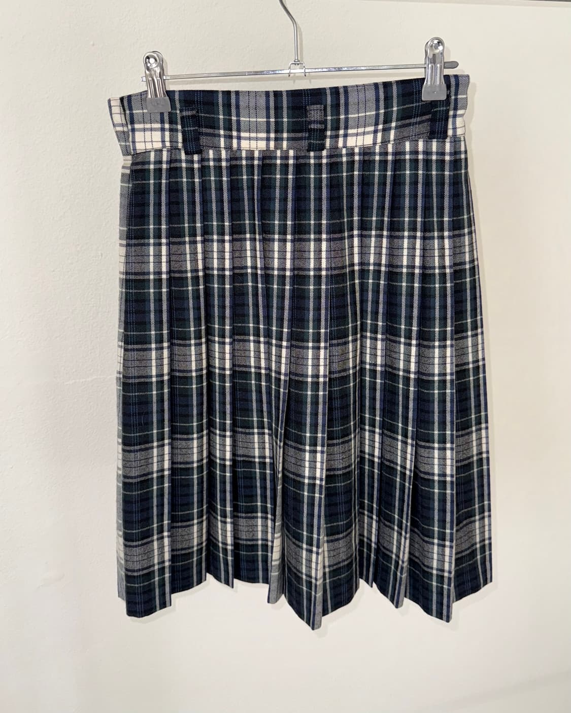 빈티지 체크 스커트 상품이미지5