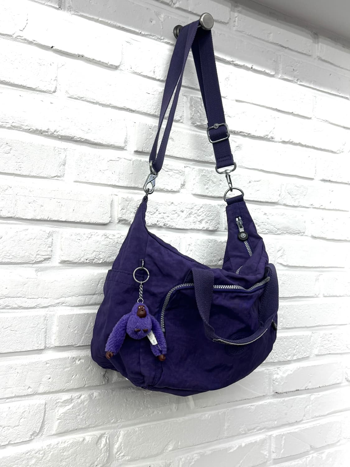 키플링 퍼플 크로스백 상품이미지2