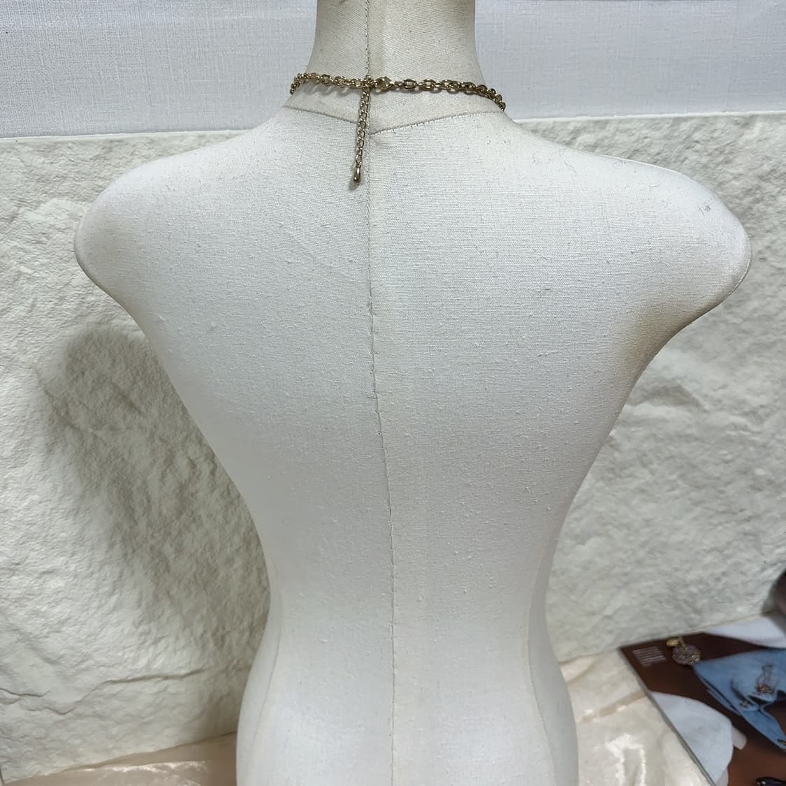 빈티지 중세  애그크림 오리엔탈 목걸이 상품이미지3