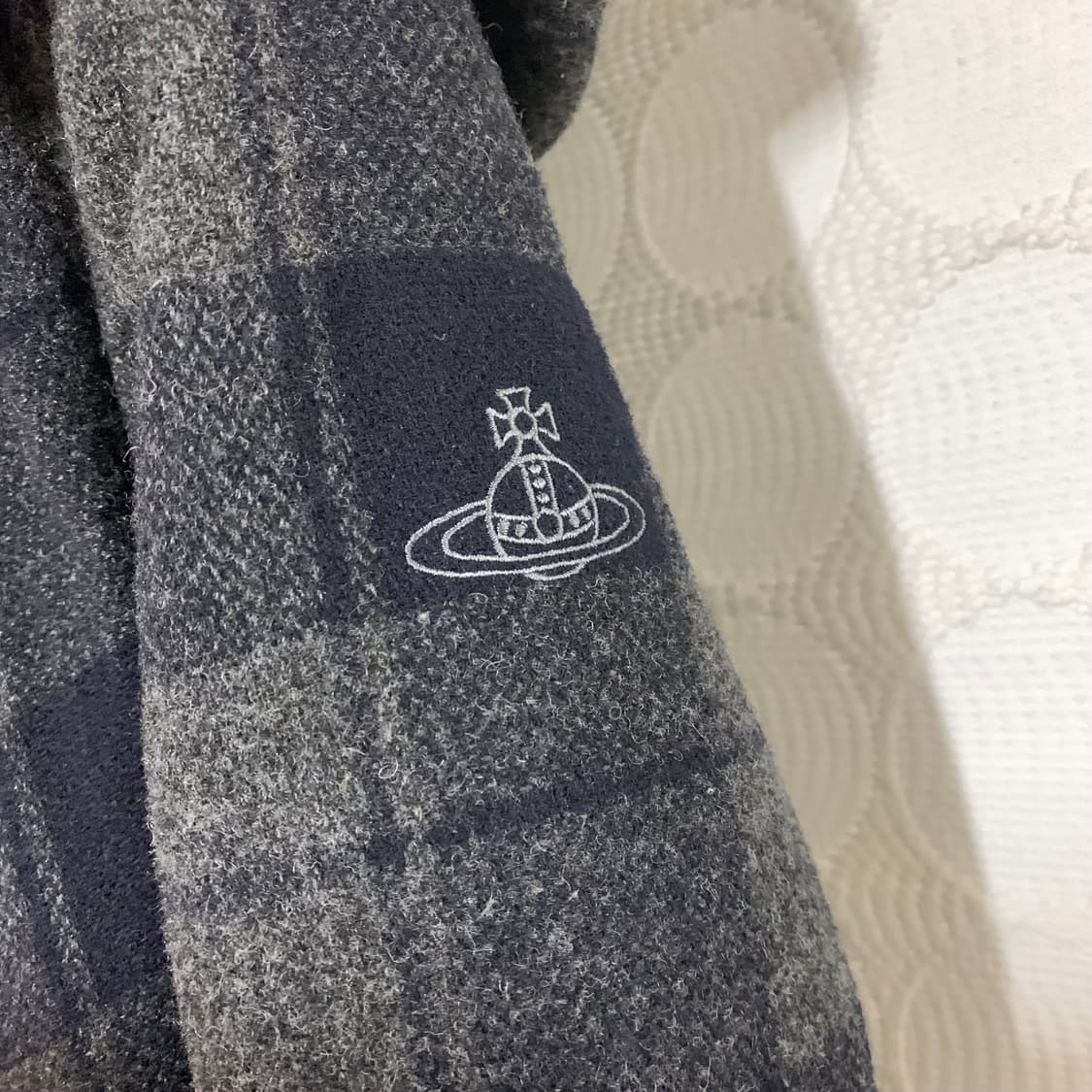 vivienne westwood체크 넥워머 디테일 패딩 상품이미지7