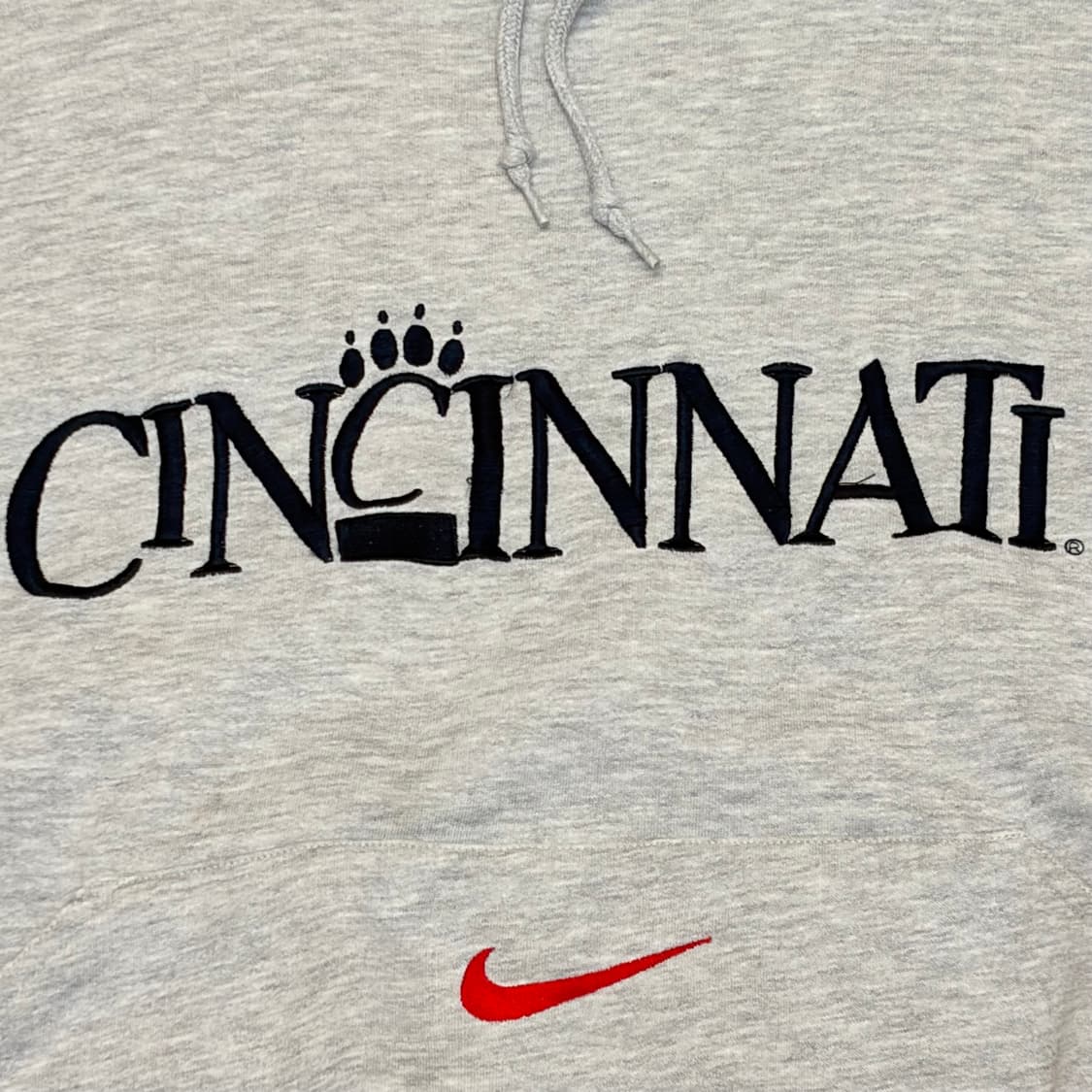 레어 USA 미국 빈티지 나이키 신시내티 후드티 상품이미지4