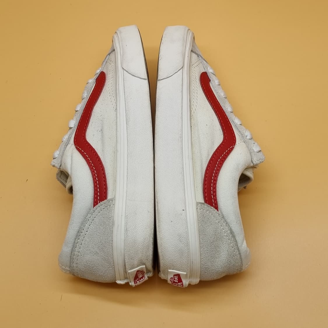 반스 스타일 36 흰빨 여성스니커즈235  상품이미지5