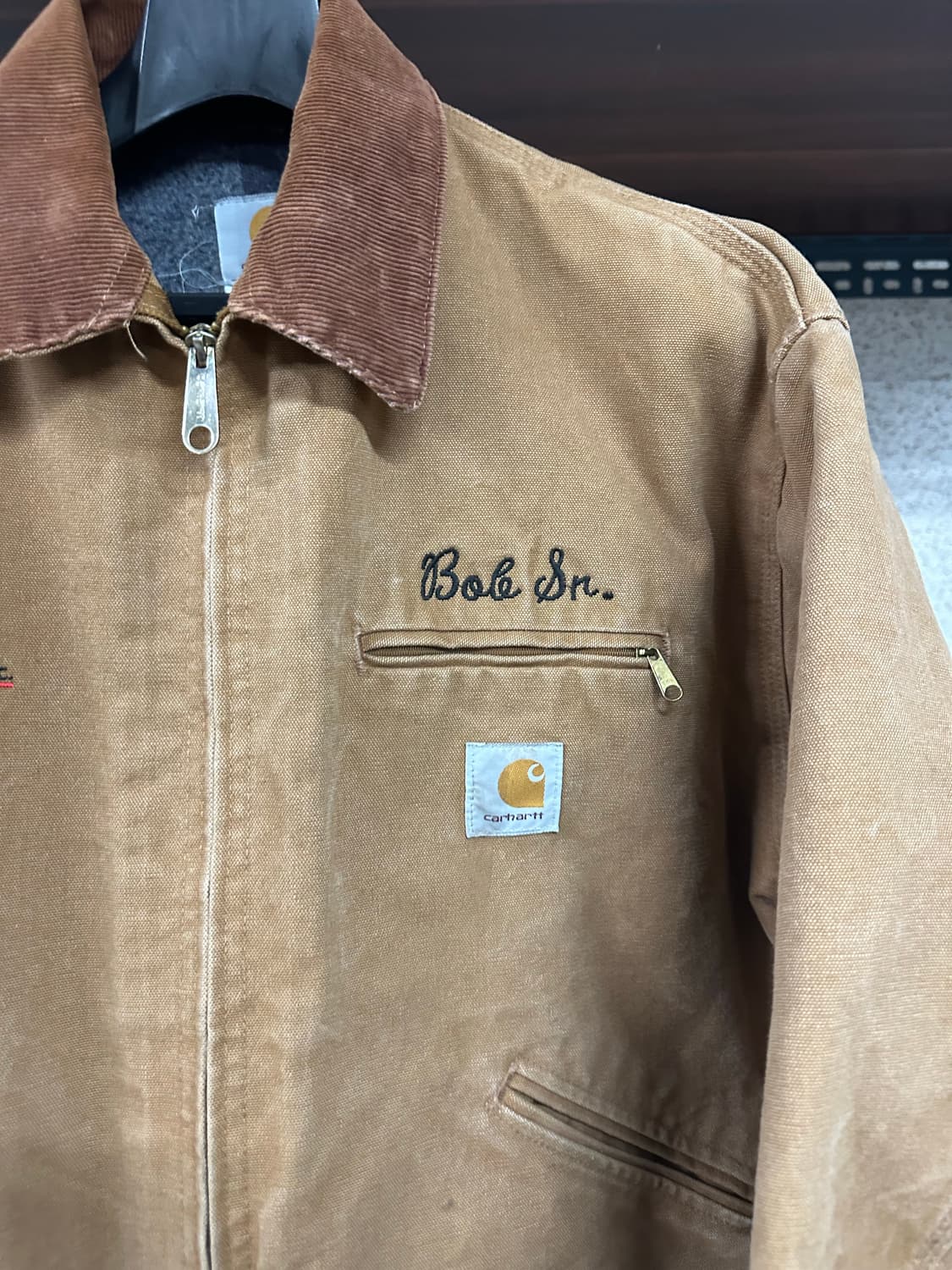 칼하트 디트로이트 자켓 J01 브라운 상품이미지2