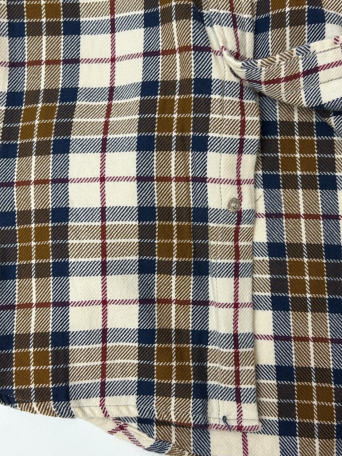 00s Levi's 리바이스 투포켓 웨스턴 체크 셔츠  상품이미지7