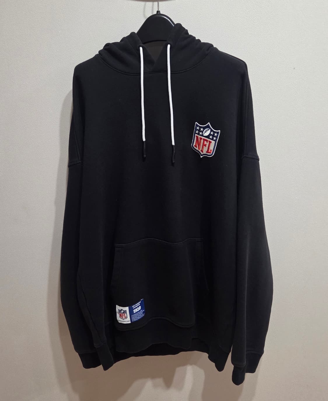 NFL 블랙 후드티 XL 상품이미지1