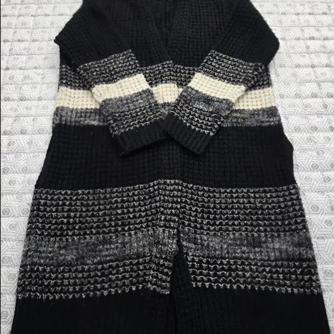 TIME 타임 롱 니트 가디건 ~F 상품이미지3