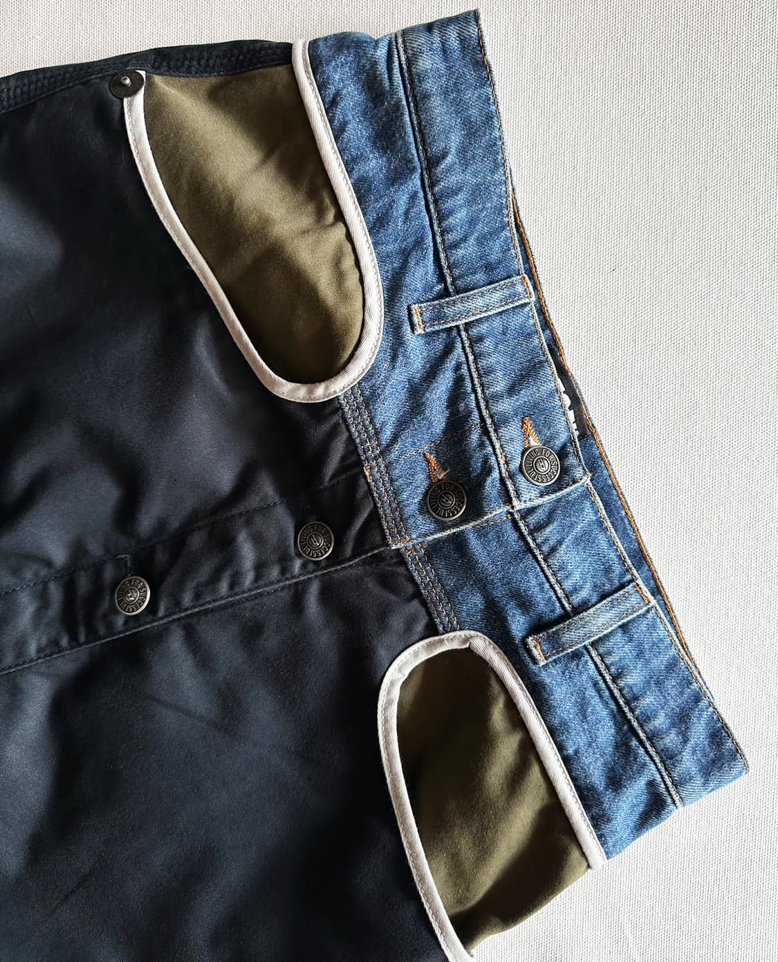 DIESEL long denim mix skirt 상품이미지7