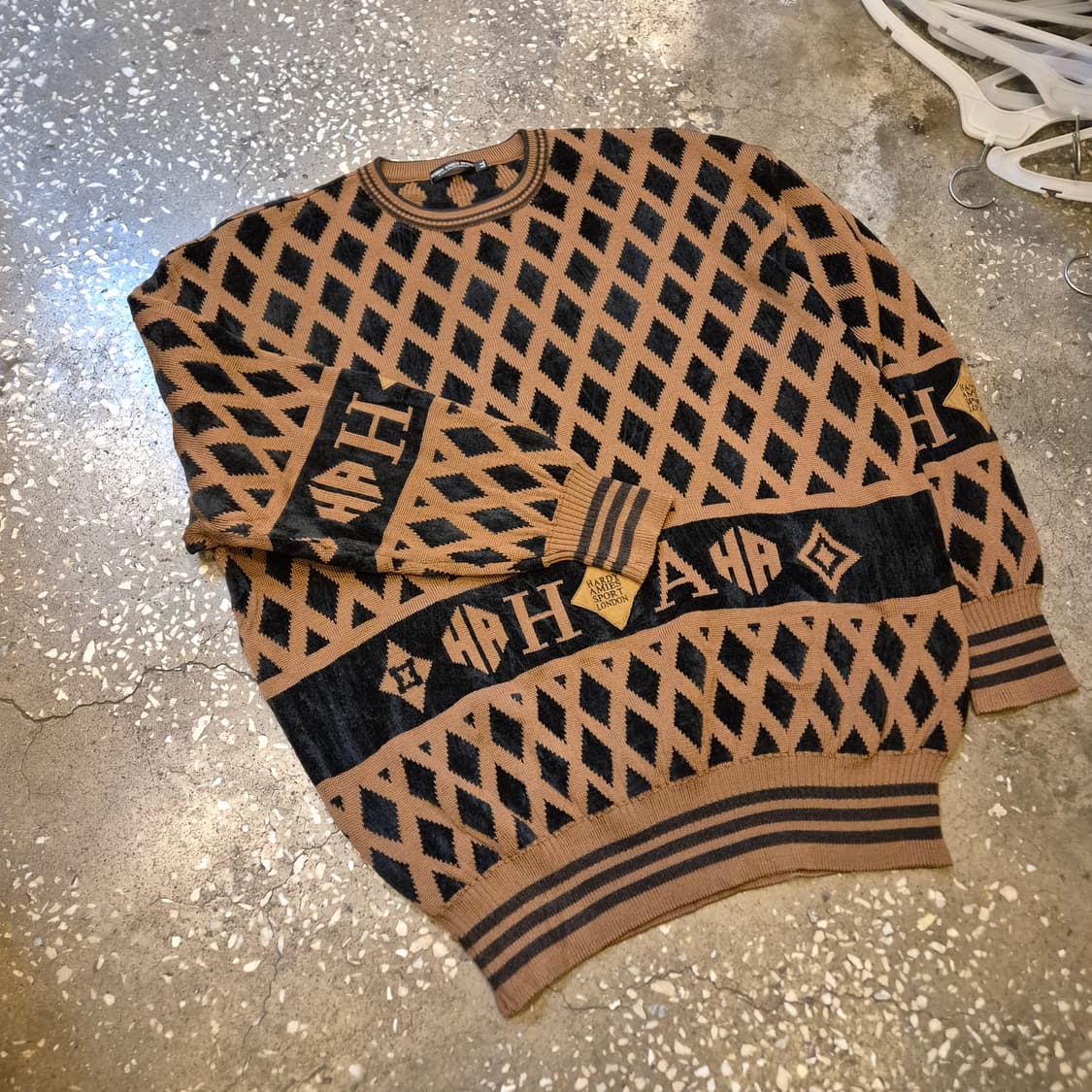 XL 다이아몬드패턴 울니트  상품이미지7