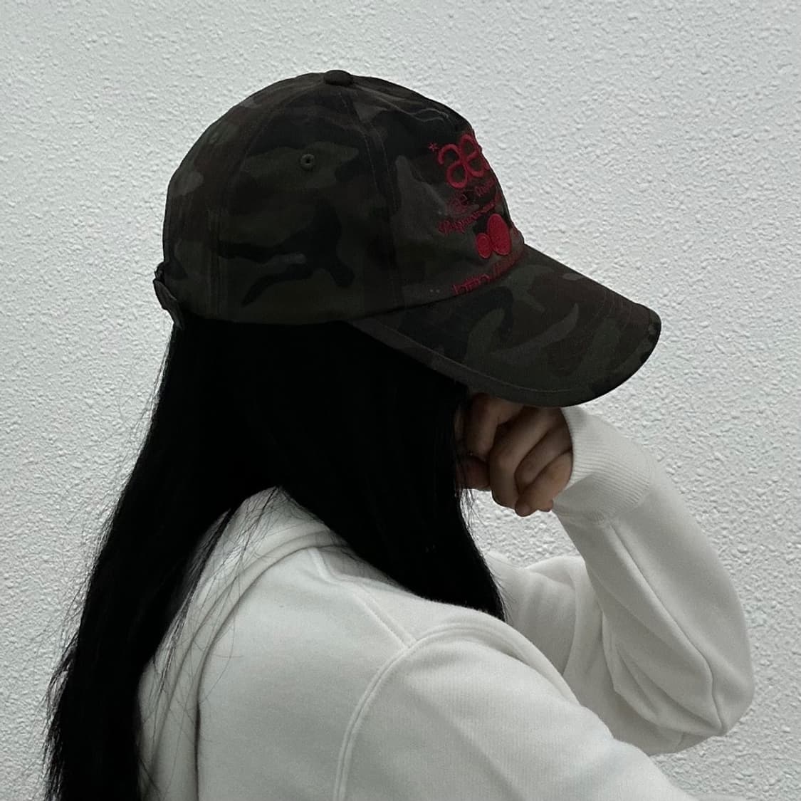 에이에이 자수로고 카모 볼캡 상품이미지2
