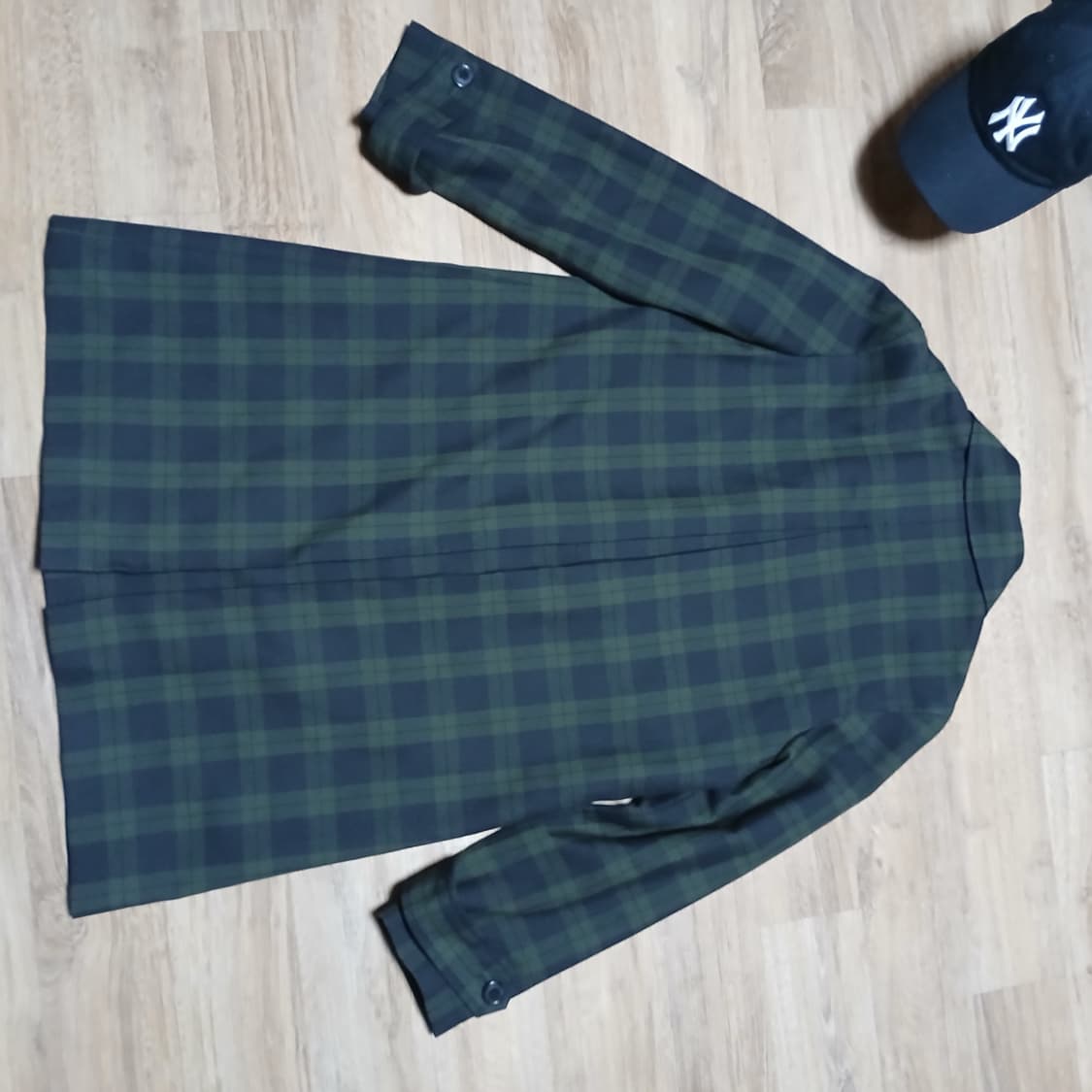 A.P.C 아페쎄 체크 봄 가을 코트 자켓 상품이미지6