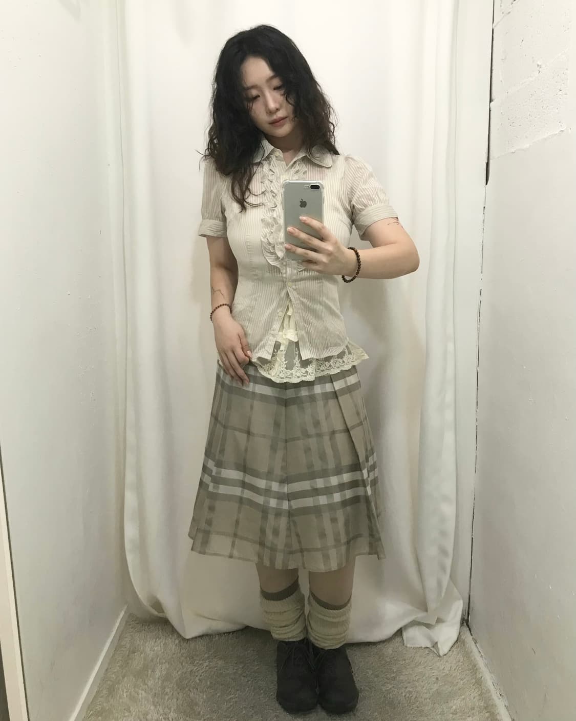 베이지 버버리 코디 세트 🧸 상품이미지2