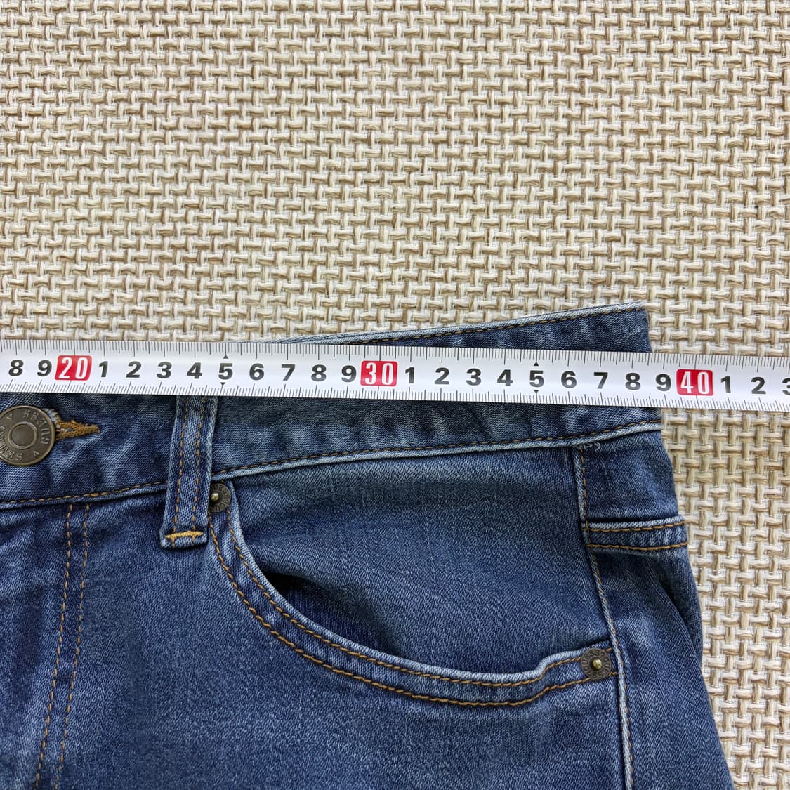 30 게스 진청 슬림핏 진청 데님 0515D 상품이미지5