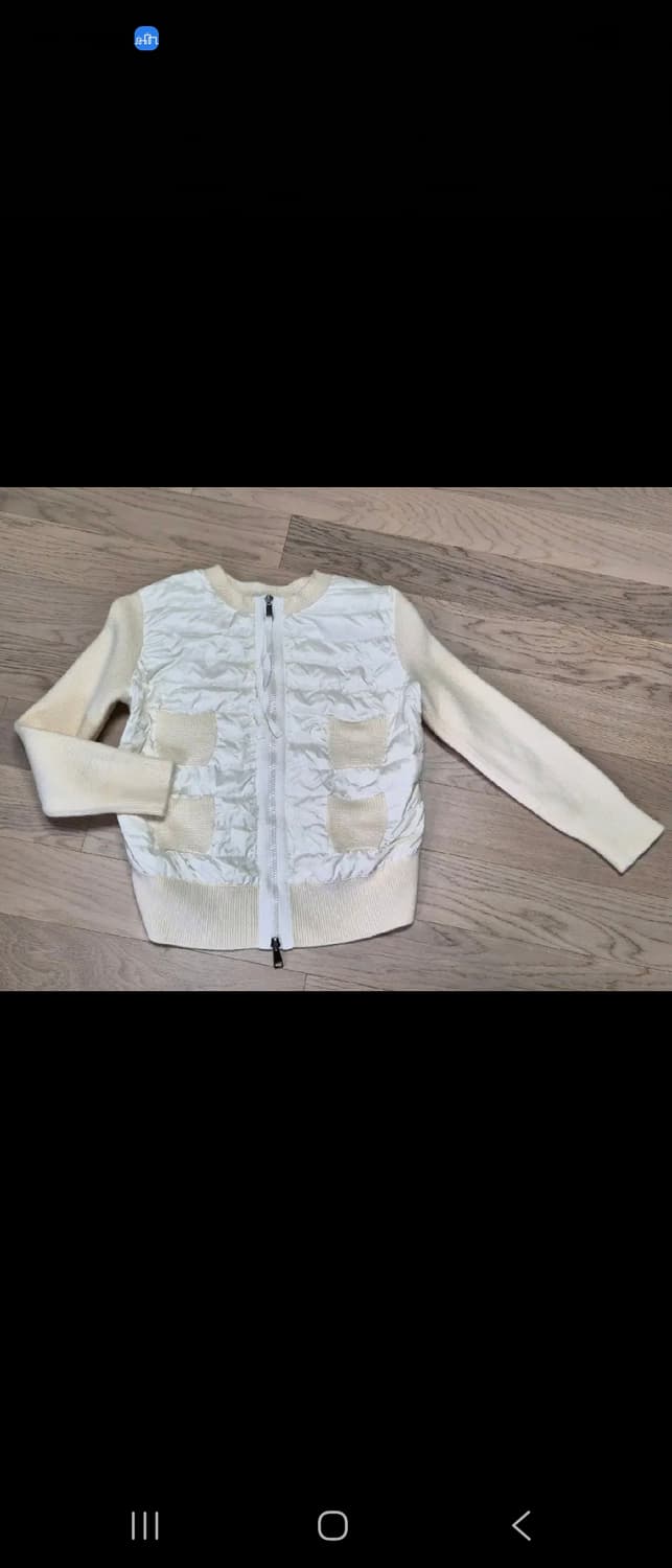 몽클레어 퀄딩 니트가디건 상품이미지1