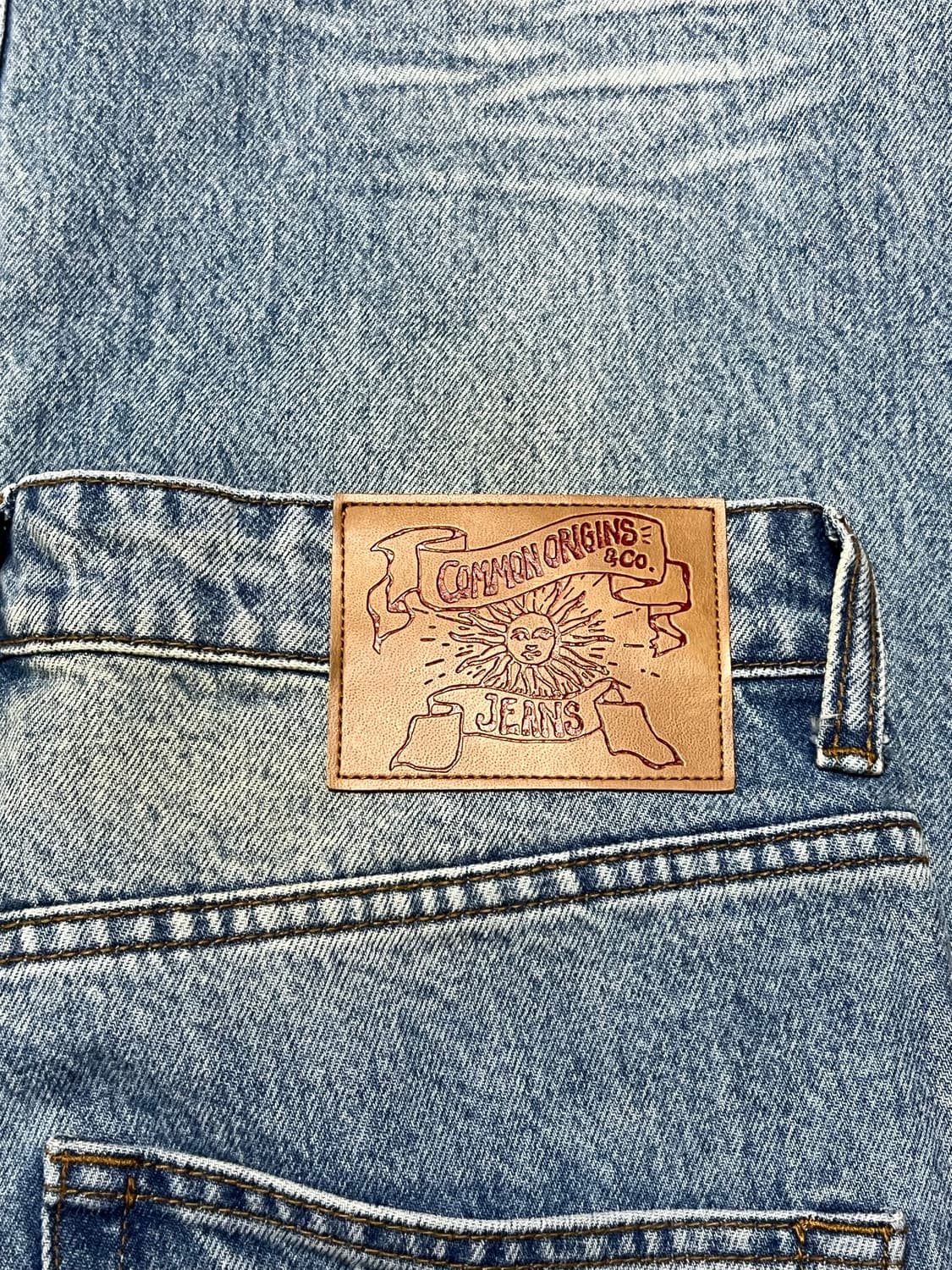 쿠어 더스티 엠보 데님 S 상품이미지3