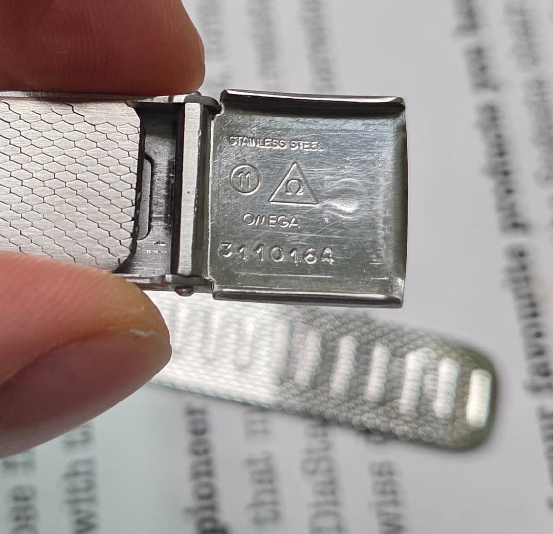 레어] 빈티지 오메가 드빌 엘립스 애플민트 수동 남성용 오리지널 브슬 v 상품이미지5