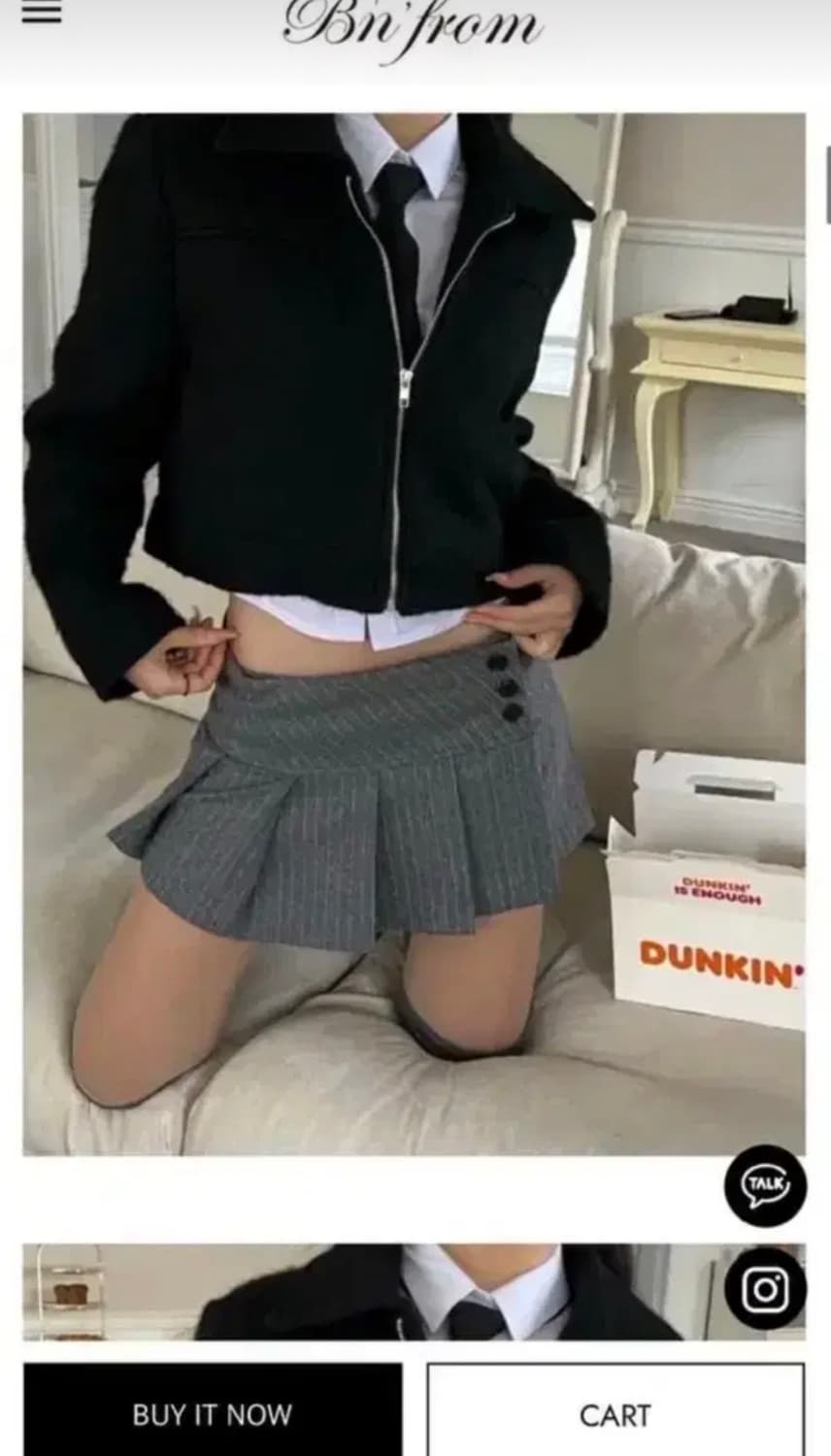 비엔프롬 모헤어 블루종 Mohair blouson 블랙 상품이미지2