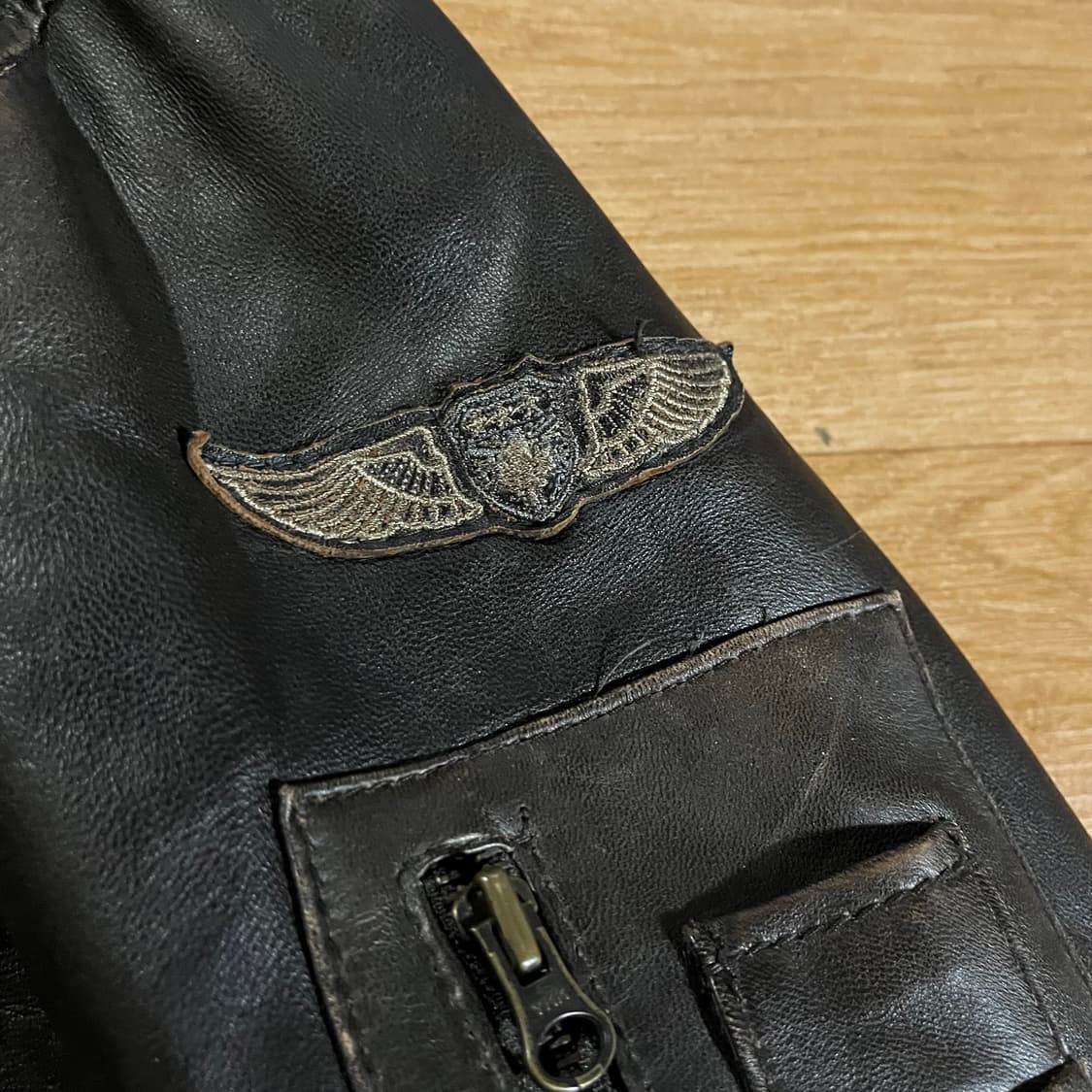 [105] 아르마 a-1 빈티지 가죽자켓 상품이미지3