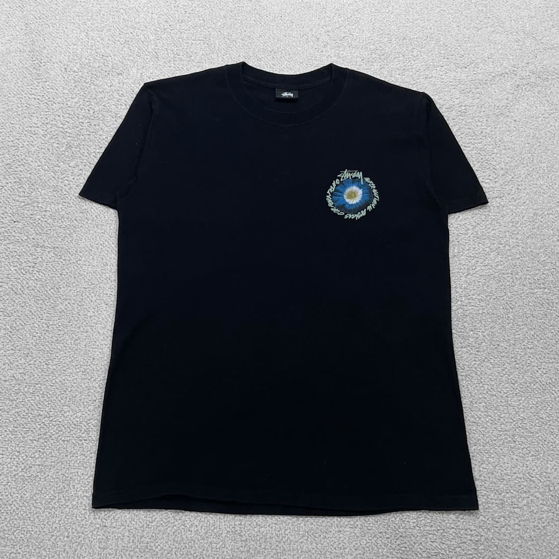 스투시 Stussy 코스모스 반팔티 블랙 상품이미지2